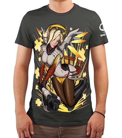 Футболка Heroes Never Die (Overwatch) — Dead Brush