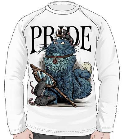 Свитшот Pride LS (Cold Black Series) — Dead Brush