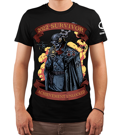 Футболка 2022 Survivor (Cold Black Series) — Dead Brush