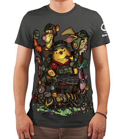Футболка Honey Hunters (Винни Пух) - Deadbrush.ru