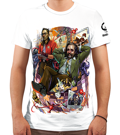 Футболка Disco Elysium Horrific R (Disco Elysium) - Deadbrush.ru