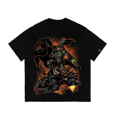 Футболка оверсайз Doom slayer (DOOM) — Dead Brush