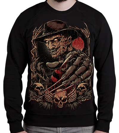 Свитшот Endless Horror SW (Кошмар на улице Вязов) - Deadbrush.ru