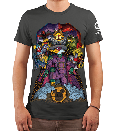 Футболка Darkwing Of Justice (Чёрный Плащ) - Deadbrush.ru