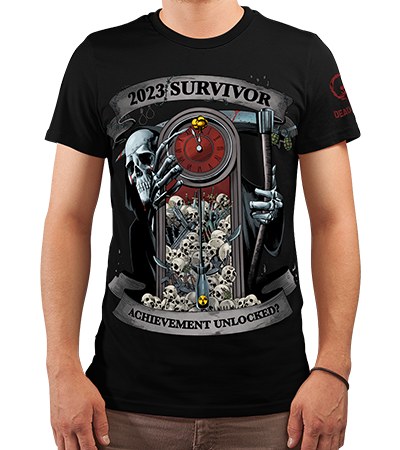 Футболка 2023 Survivor (Cold Black Series) — Dead Brush