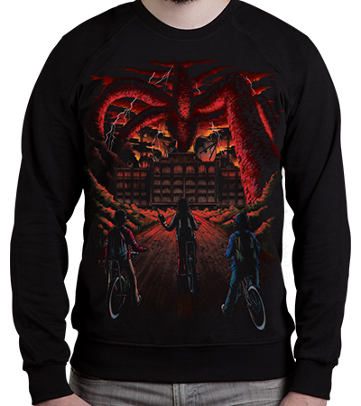 Свитшот Brave Friends SW (Очень странные дела) - Deadbrush.ru