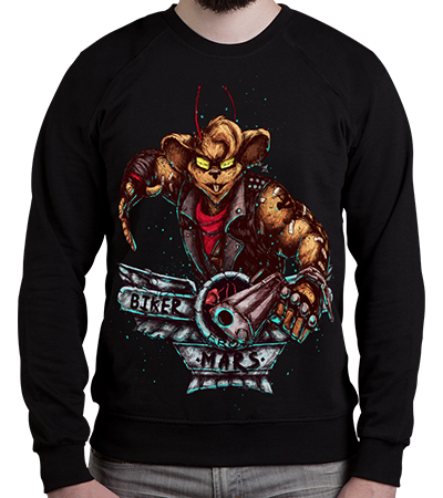 Свитшот BMFM D SW (Мыши рокеры с марса) - Deadbrush.ru