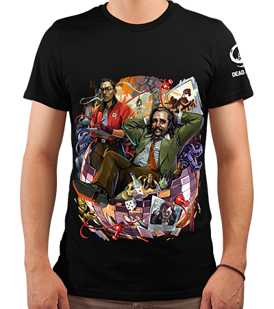 Футболка Disco Elysium Classic R (Disco Elysium) - Deadbrush.ru