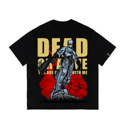 Футболка оверсайз Your move, creep! (Robocop) — Dead Brush