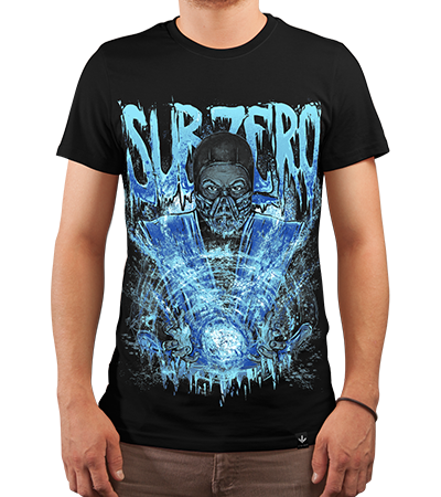 Футболка Sub-Zero (Mortal Kombat) - Deadbrush.ru