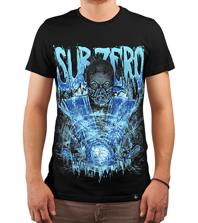 Футболка Sub-Zero (Mortal Kombat) — Dead Brush