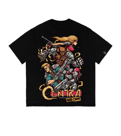 Футболка оверсайз Hard Corps (Contra: Hard Corps) — Dead Brush