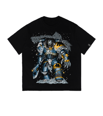Футболка оверсайз Beard, Axe and Glory (Warhammer 40к) — Dead Brush