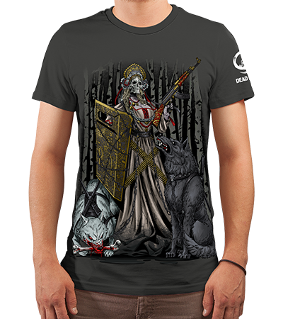 Футболка Mother Russia (Cold Black Series) — Dead Brush