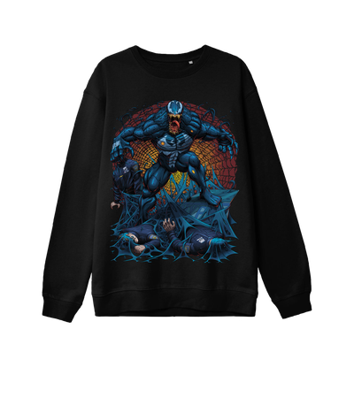 Свитшот Black Symbiote Rage (Marvel) — Dead Brush