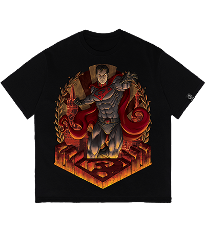 Футболка Soviet Superman Over (DC Comics) — Dead Brush