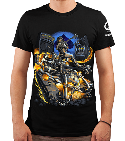 Футболка Lemmy: The Legend — мерч Лемми Килмистера - Deadbrush.ru