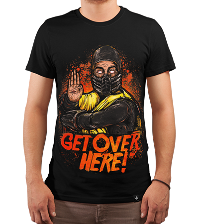 Футболка Get over here! (Mortal Kombat) — Dead Brush