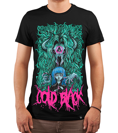 Футболка Satan Pal (Cold Black Series) — Dead Brush