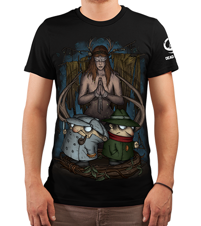 Футболка True Detective Brothers (Следствие ведут Колобки) - Deadbrush.ru