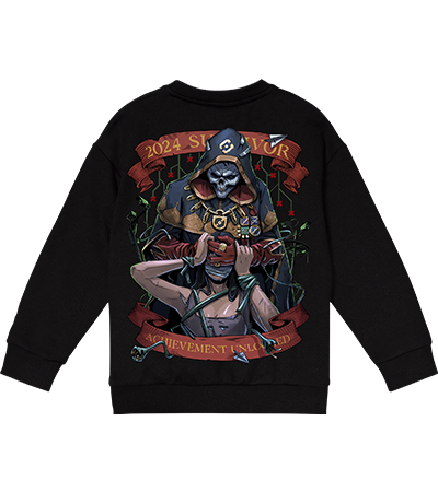 Свитшот 2024 Survivor Over SW (Cold Black Series) - Deadbrush.ru