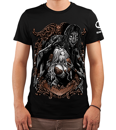 Футболка Inanis Gloria (Cold Black Series) — Dead Brush