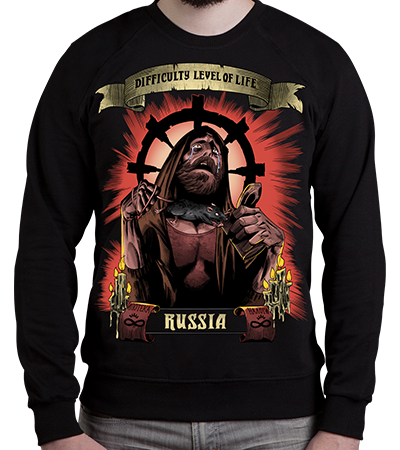 Свитшот Torture Achievement SW (Cold Black Series) — Dead Brush