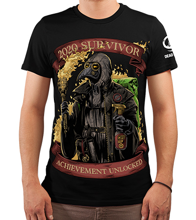 Футболка 2020 Survivor (Cold Black Series) — Dead Brush