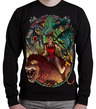 Свитшот Other side of OZ SW (Dead Brush Freepaint) - Deadbrush.ru