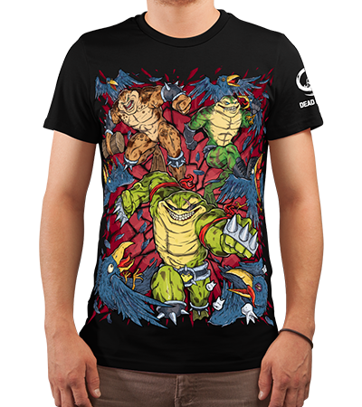 Футболка Crow Crusher (Battletoads) — Dead Brush