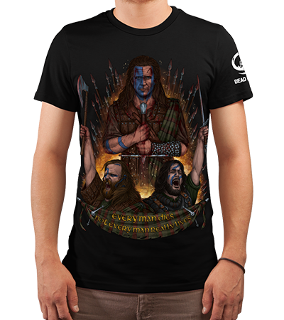 Футболка Brave Heart (Храброе Сердце) - Deadbrush.ru