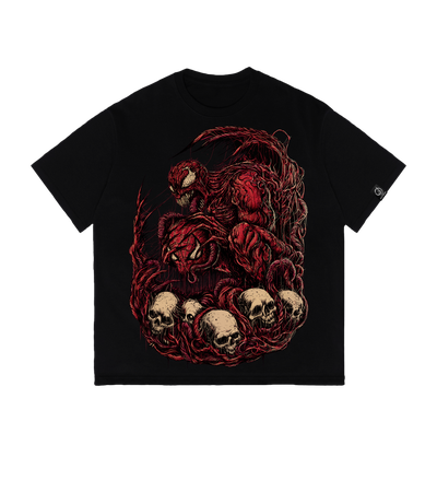 Футболка оверсайз Carnage Rage (Marvel) — Dead Brush