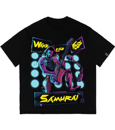 Футболка Wake Up, Samurai Over (Cyberpunk 2077) — Dead Brush