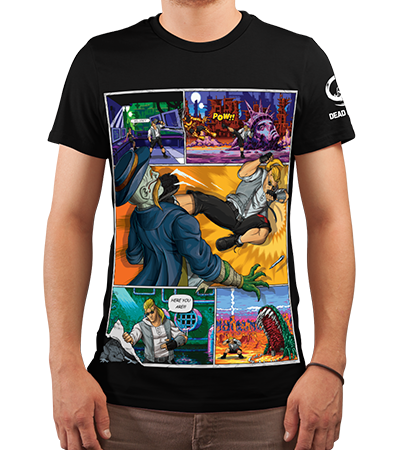 Футболка 16bit Comix (Comix Zone) — Dead Brush