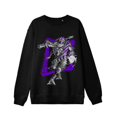 Свитшот Violet Fury (Черепашки ниндзя) — Dead Brush