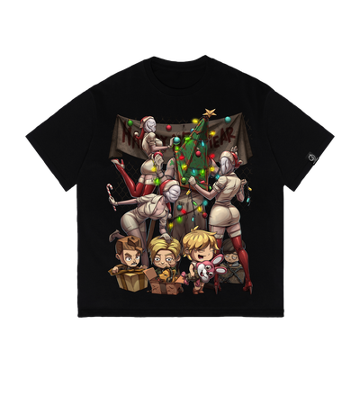 Футболка оверсайз Silent Christmas R (Silent Hill) — Dead Brush