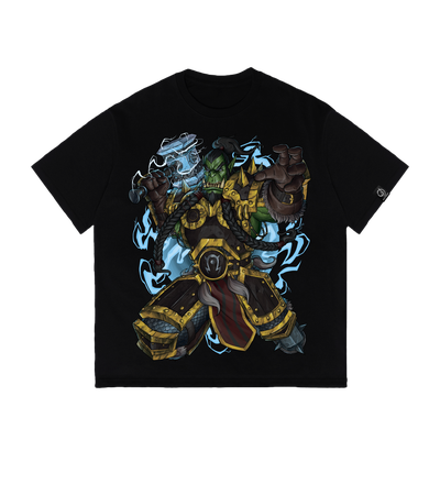 Футболка оверсайз Orc Hammer (Warcraft) — Dead Brush