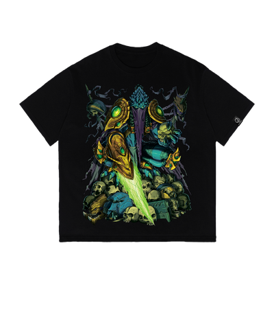 Футболка оверсайз Protoss Line (Starcraft) — Dead Brush