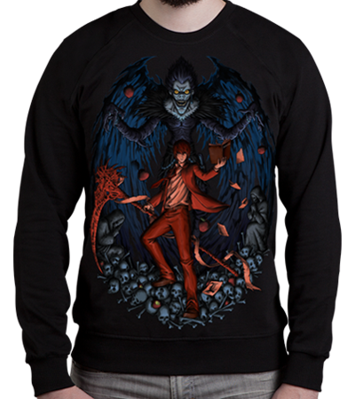 Свитшот Death Note SW (Тетрадь Смерти) — Dead Brush