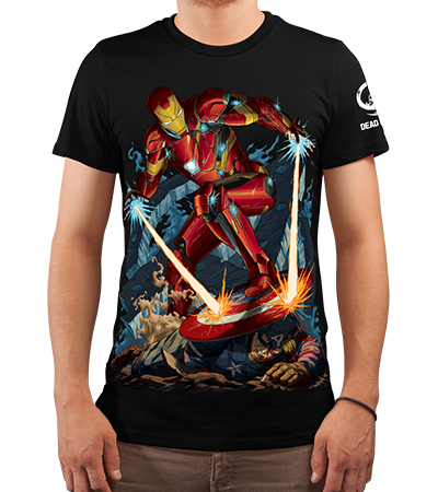 Футболка Iron Domination (Iron Man) - Deadbrush.ru