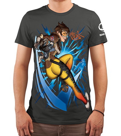 Футболка Fast And Cute (Overwatch) — Dead Brush