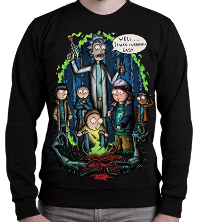 Свитшот Strange Rick SW (Рик и Морти) - Deadbrush.ru