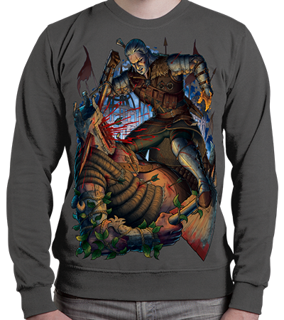 Свитшот Witcher: Final hit SW (The Witcher 3) - Deadbrush.ru