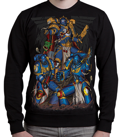 Свитшот For The Emperor SW (Warhammer 40к) - Deadbrush.ru