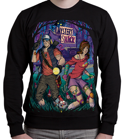 Свитшот Gravity Hunters SW (Gravity Falls) - Deadbrush.ru