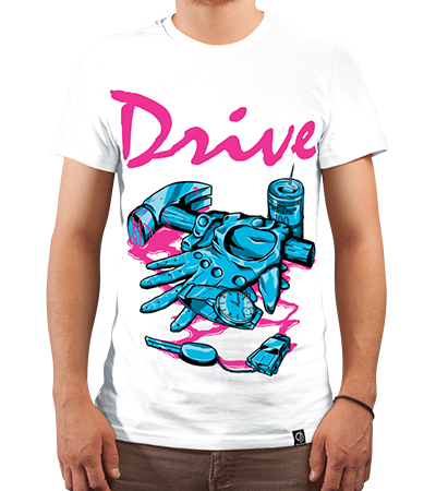 Футболка Real hero (Drive) — Dead Brush