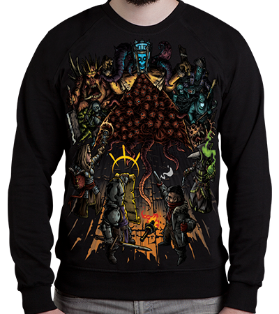 Свитшот Darkest Butthurt SW (Darkest Dungeon) - Deadbrush.ru