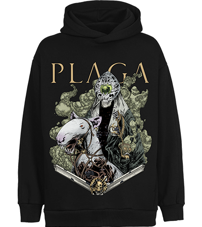 Plaga NE H (Чума) — худи оверсайз — Dead Brush