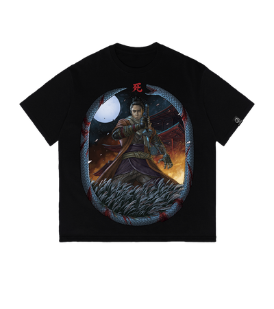 Футболка оверсайз Shinobi Die Twice (Sekiro) — Dead Brush