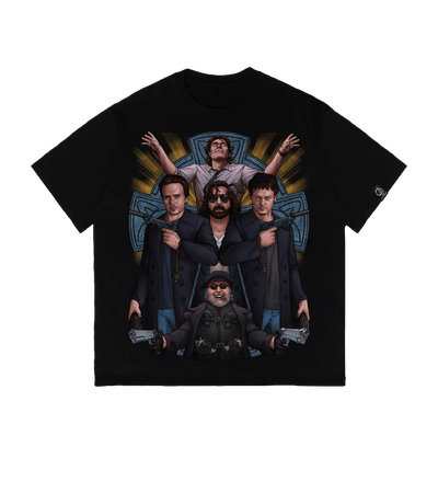 Футболка оверсайз The Boondock Saints (Святые из бундока) — Dead Brush